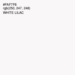 #FAF7F8 - White Lilac Color Image
